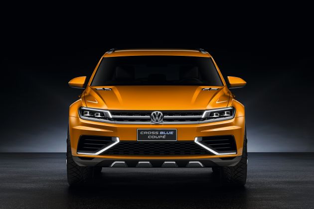 VW SUV Studie CrossBlue Coupé:
Volkswagen SUV-Studie CrossBlue Coup