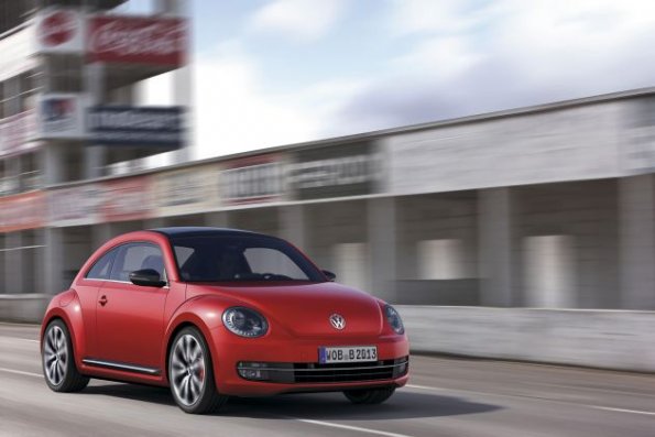 Die Frontansicht des VW The Beetle