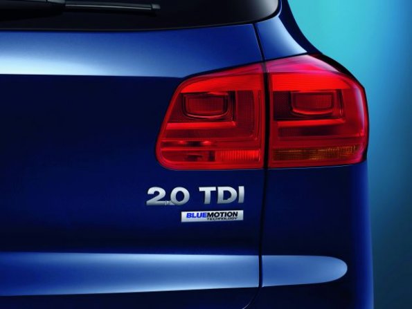 Detailaufnahme am neuen VW Tiguan