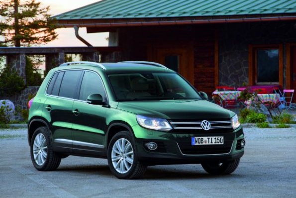 Frontpartie des neuen VW Tiguan