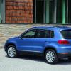 Heck- und Seitenansicht des VW Tiguan