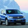 Die Frontansicht des VW Tiguan