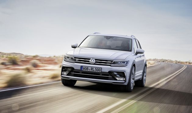 VW Tiguan R-Line :
VW Tiguan R-Line 