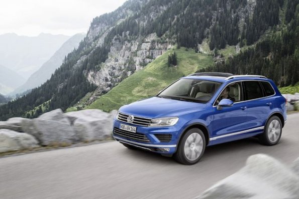 Frontpartie am VW Touareg