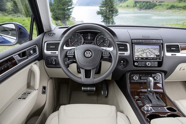 Cockpit im VW Touareg