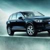 Die Frontpartie des VW Touareg Edition X