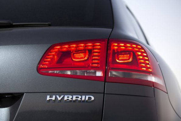 Detail am VW Touareg Hybrid 