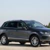 Die Seite des VW Touareg Hybrid 