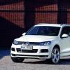 Front- und Seitenansicht des VW Touareg R-Line