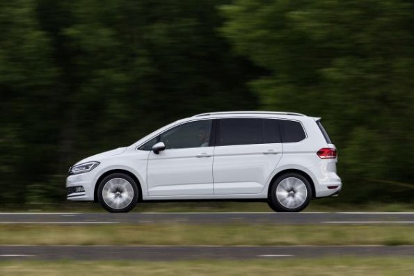 Die Silhouette des neuen VW Touran