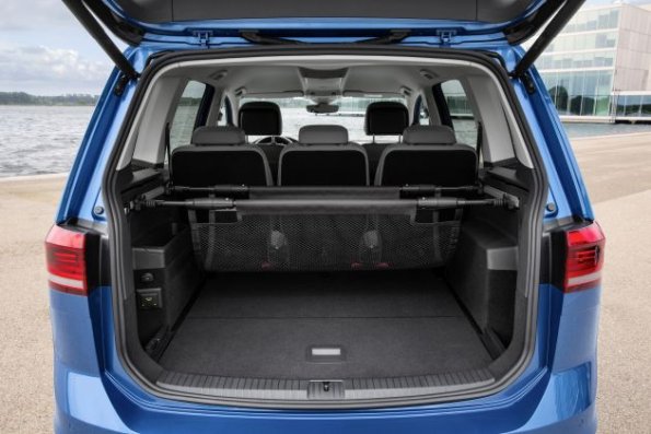 Der Laderaum des VW Touran