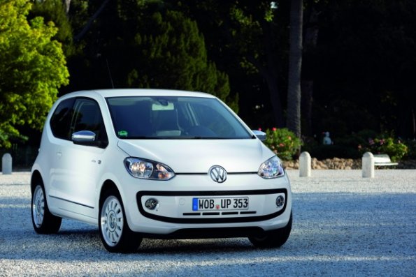 Frontansicht des VW Up!