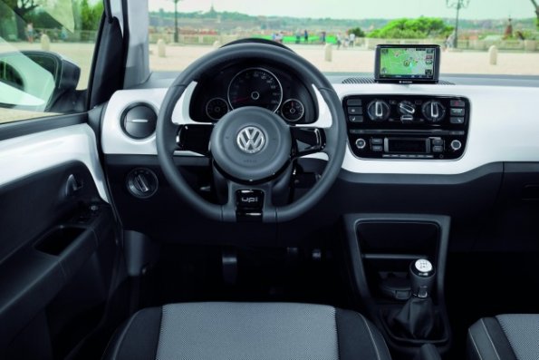 Das Cockpit im VW Up!