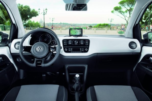 Die Armaturentafel im VW Up!