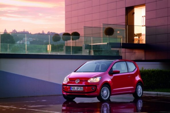 Die Frontansicht des VW Up!