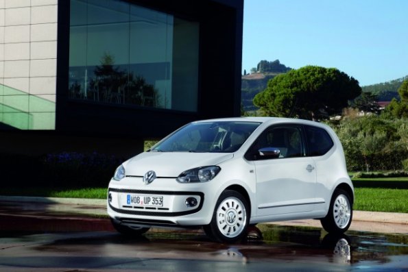 Die Frontpartie des VW Up!