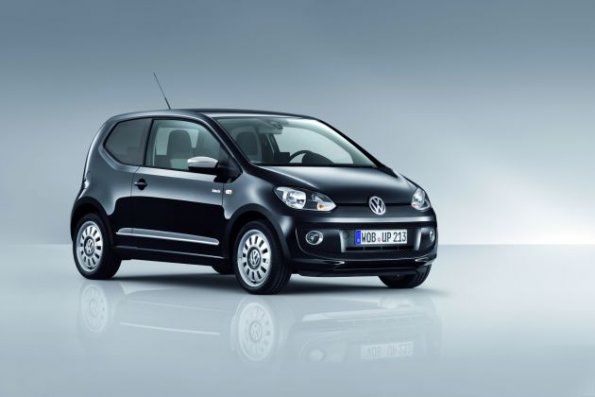 Die Frontperspektive des VW up!