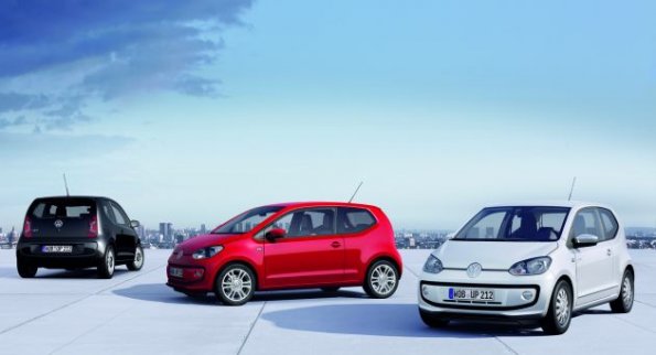 Seitenansicht des VW up!