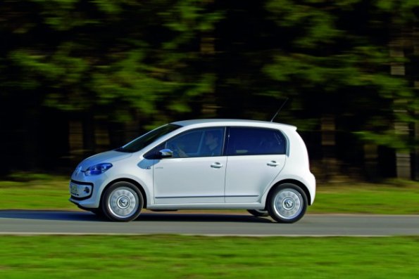 Die Seitenansicht des vW up!