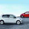 Der VW up! Viertürer in weiß und rot<br />