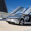 <p>Die Frontpartie des VW XL1</p>