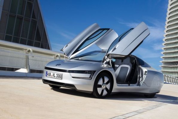 Die Frontpartie des VW XL1