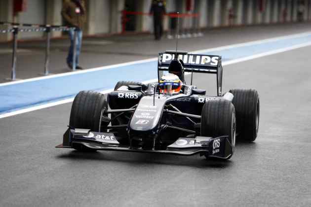 Williams FW31:
2009 Formula One Testing