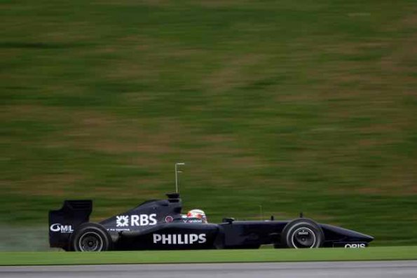 2009 Formula One Testing
Autodromo Internacional do Algarve.
Portimao, Portugal. 19th January 2008
Nico Hulkenberg, Williams FW31 Toyota. Action. 
World Copyright: Charles Coates/LAT Photographic  
ref:Digital Image _O9T1950