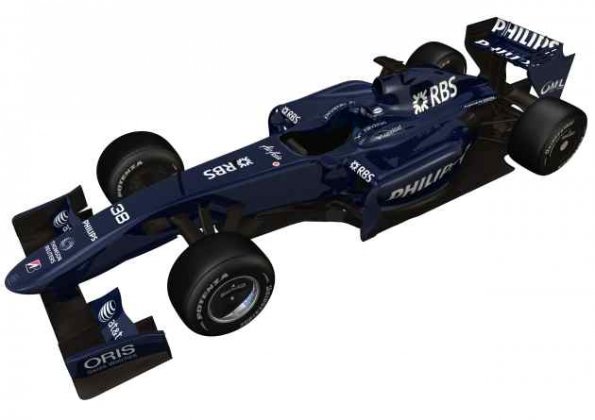 2009 Williams FW31
Graphical Renders of the Williams FW 31
World Copyright: WilliamsF1 
ref:Digital Image angle1