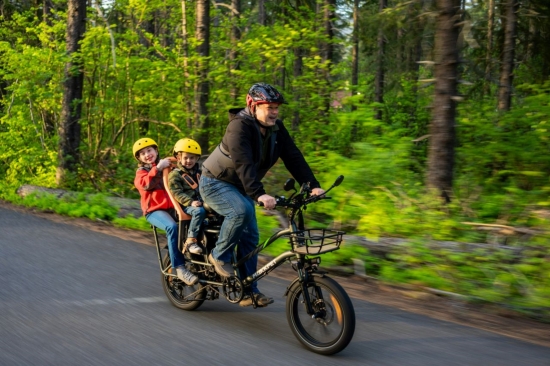 Fahrrad: Kleine Passagiere sicher transportiert